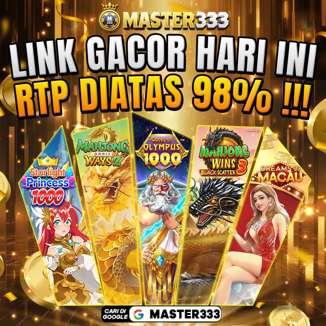Master333 Link Login dan Daftar Terupdate 2025 — Akses Resmi & Aman